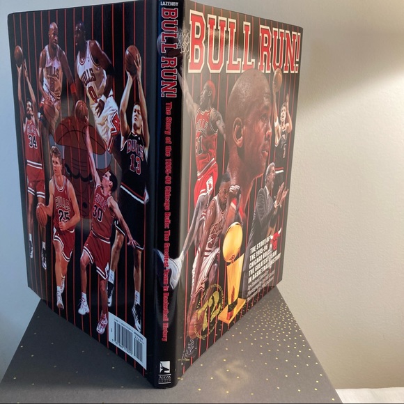Bull Run- 1995-96 Chicago Bulls Michael Jordan Limited Edition Hardcover Book - Picture 4 of 11